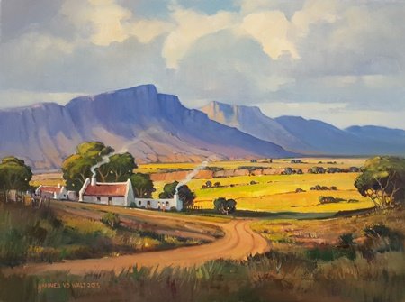 Oil on Stretched CanvasSize: (610x450x18)mmUnframedSOLD 2016 (Fatima Celestino - SA)
